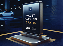 Letrero Valet Parking MSJ