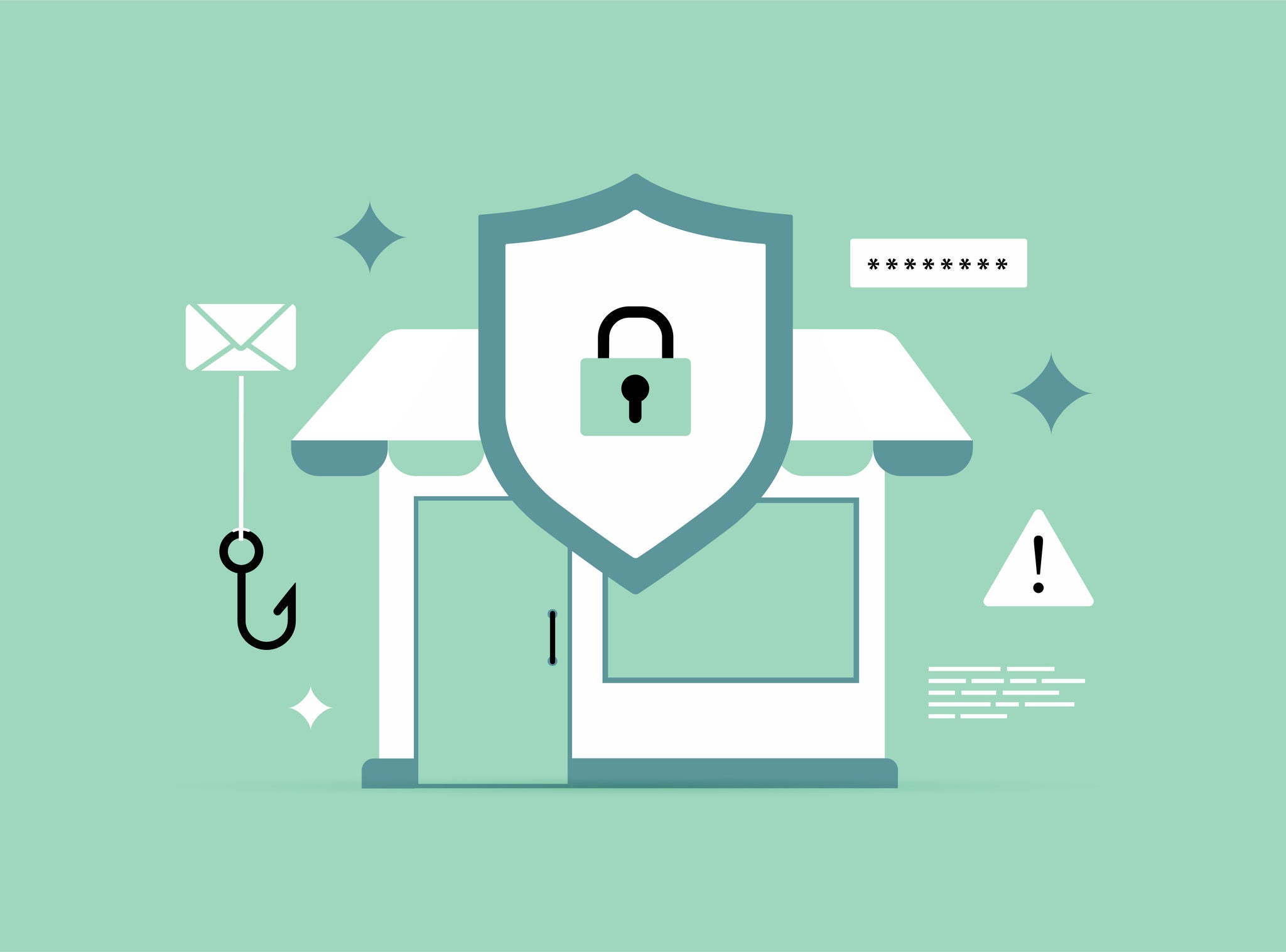 Cybersecurity awareness for small businesses focuses on data protection, secure access, email phishing. Firewalls and security measures help safeguard sensitive information from cyber threats