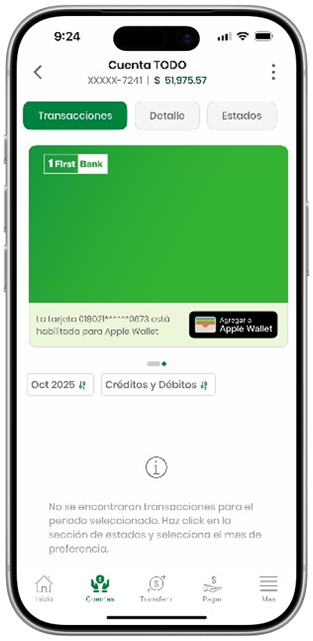 Pasos de como agregar las  tarjetas a tu Banca Digital