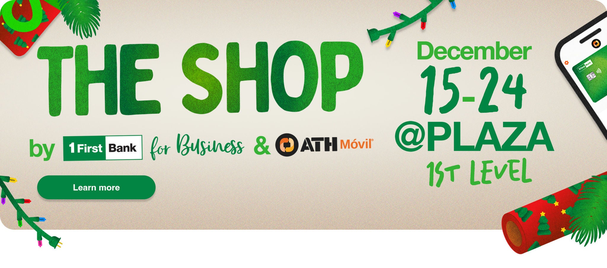 the shop by firstbank for business