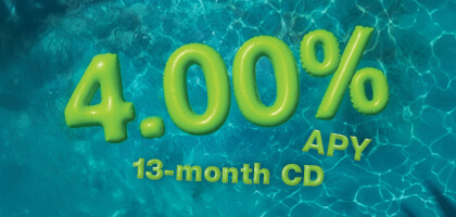 4.00% ballons in a pool