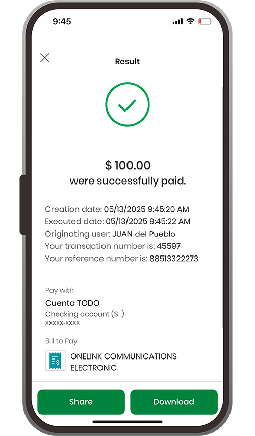 Digital Banking services