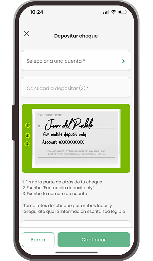 Tu Banca Digital Funcionalidades