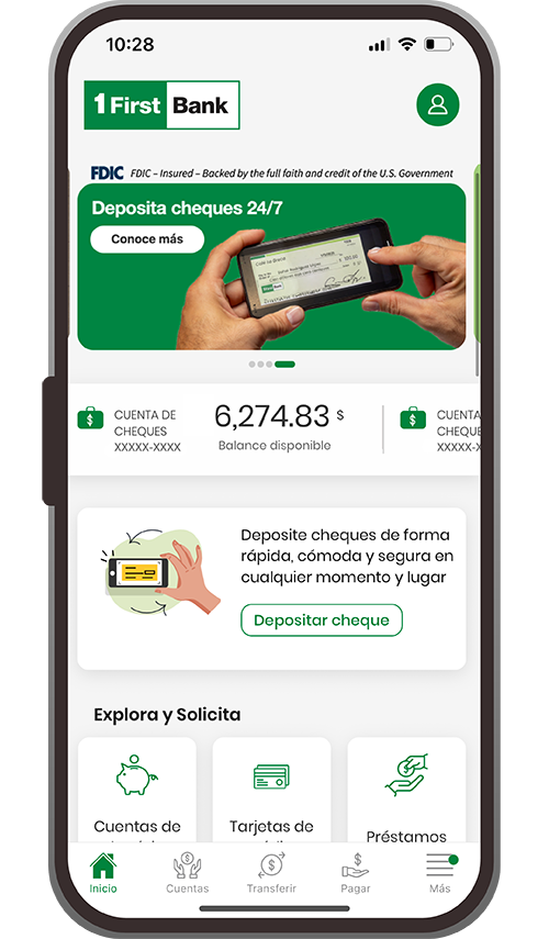 Tu Banca Digital Funcionalidades
